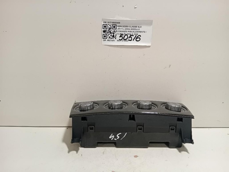 Modulo Comando Riscaldamento Clima A1718300485 Mercedes Classe SLK R171 2004