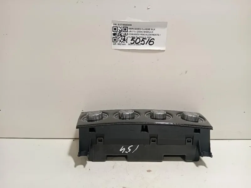 Modulo Comando Riscaldamento Clima A1718300485 Mercedes Classe SLK R171 2004
