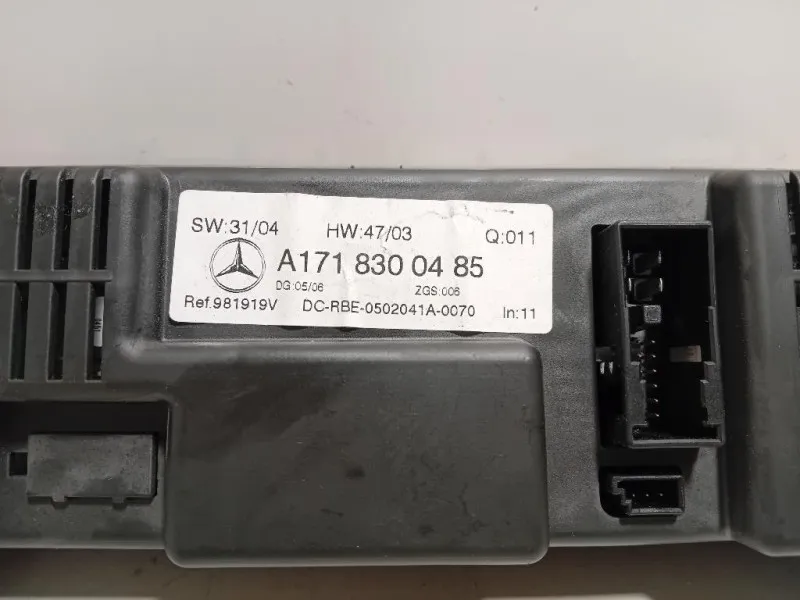 Modulo Comando Riscaldamento Clima A1718300485 Mercedes Classe SLK R171 2004