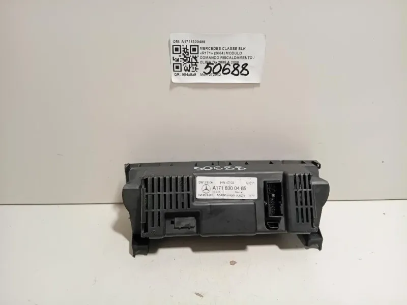 Modulo Comando Riscaldamento Clima A1718300485 Mercedes Classe SLK R171 2004