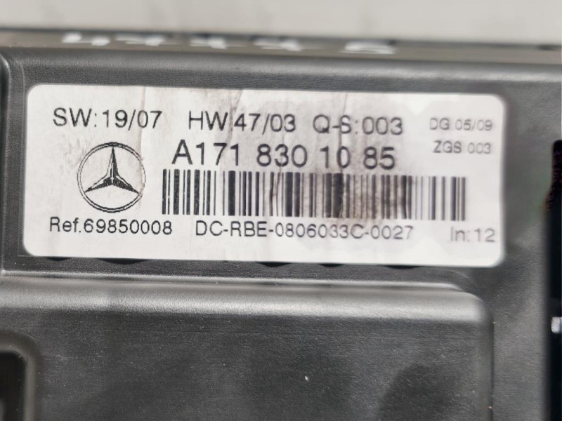 Modulo Comando Riscaldamento Clima A1718301085 Mercedes Classe SLK R171 2004