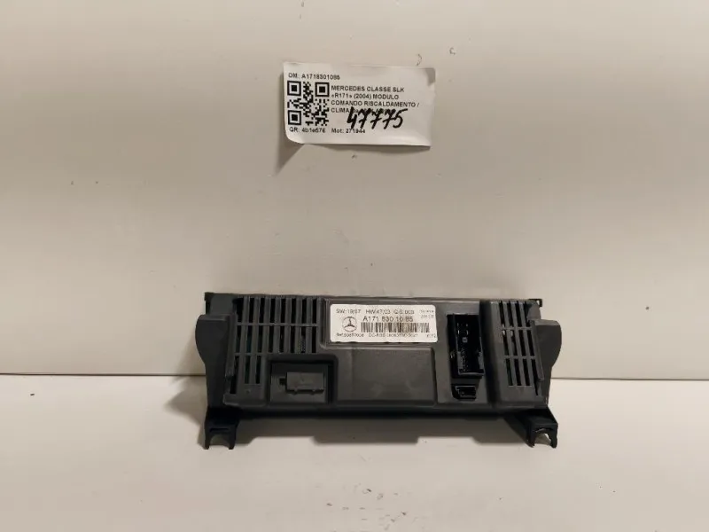 Modulo Comando Riscaldamento Clima A1718301085 Mercedes Classe SLK R171 2004