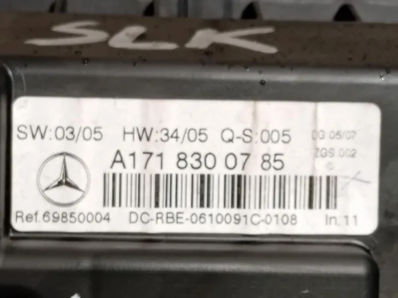 Modulo Comando Riscaldamento Clima A1718300785 Mercedes Classe SLK R171 2004