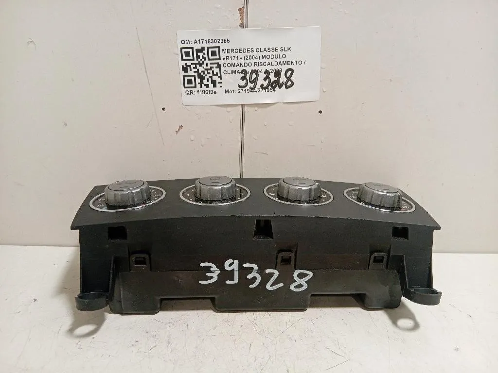 Modulo Comando Riscaldamento Clima A1718302385 Mercedes Classe SLK R171 2004