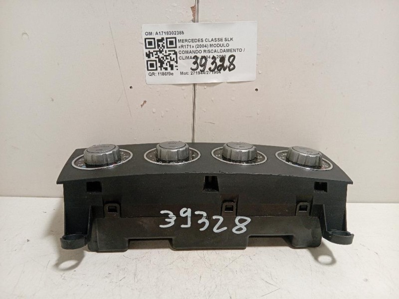 Modulo Comando Riscaldamento Clima A1718302385 Mercedes Classe SLK R171 2004