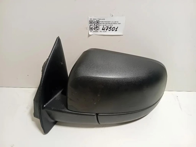Retrovisore Esterno ANT SX AB39-17683-AWD Ford Ranger IV 2012