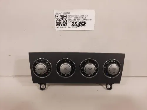 Modulo Comando Riscaldamento Clima A1718300785 Mercedes Classe SLK R171 2004