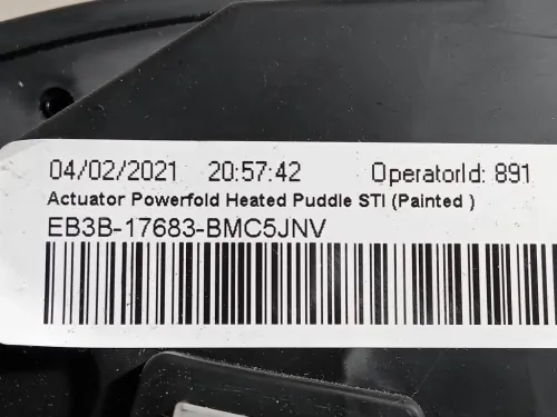 Retrovisore Esterno ANT SX EB3B-17683 Ford Ranger IV 2019