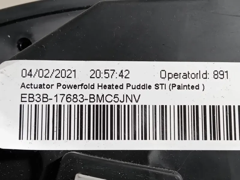 Retrovisore Esterno ANT SX EB3B-17683 Ford Ranger IV 2019