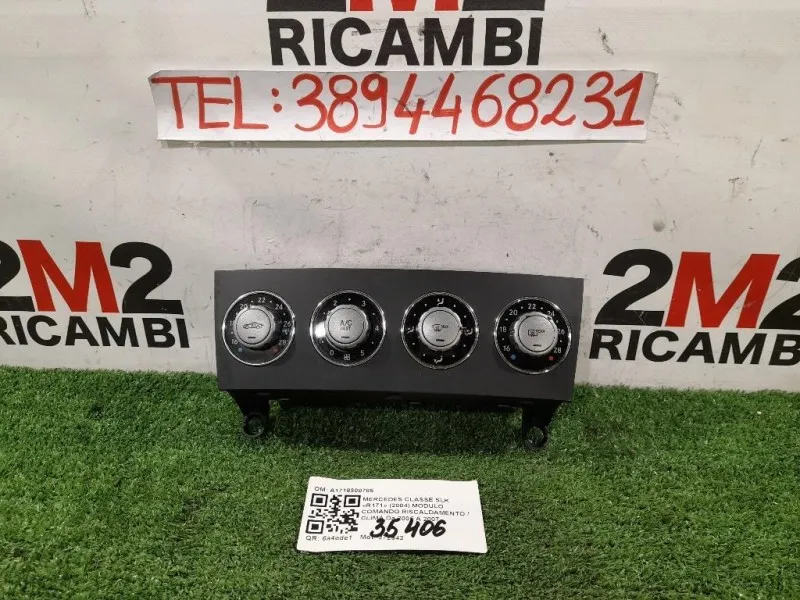 Modulo Comando Riscaldamento Clima A1718300785 Mercedes Classe SLK R171 2008
