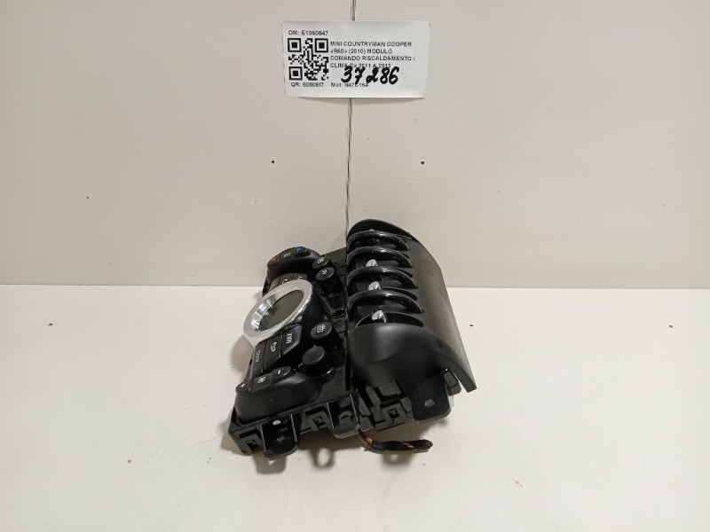Modulo Comando Riscaldamento Clima E1060547 Mini Countryman Cooper R60 2010