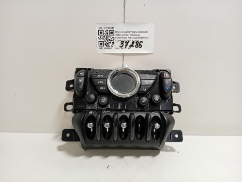 Modulo Comando Riscaldamento Clima E1060547 Mini Countryman Cooper R60 2010