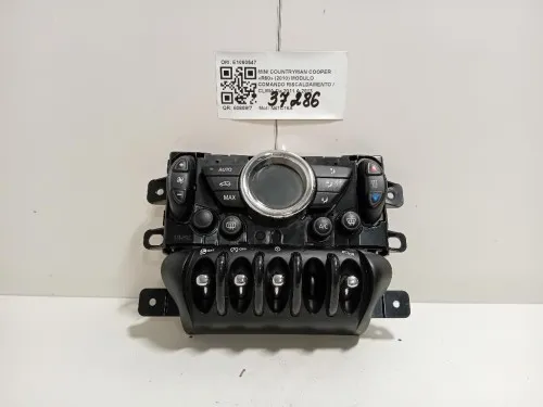 Modulo Comando Riscaldamento Clima E1060547 Mini Countryman Cooper R60 2010