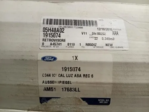 Retrovisore Esterno ANT SX 1915074 Ford S-max II 2015