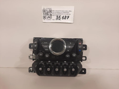 Modulo Comando Riscaldamento Clima E1060547 Mini Countryman ONE R60 2014