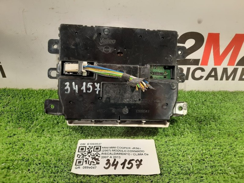 Modulo Comando Riscaldamento Clima E1060547 Mini Countryman ONE R60 2014