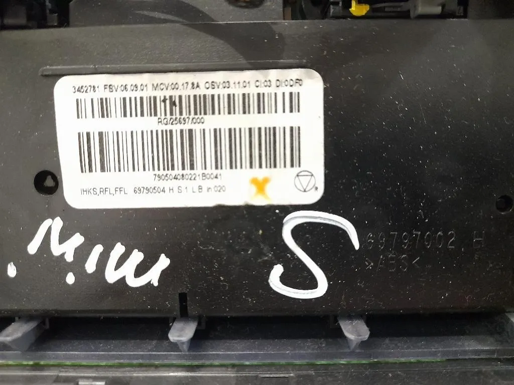 Modulo Comando Riscaldamento Clima 69790504 69797002 Mini MINI Clubman R55 2008