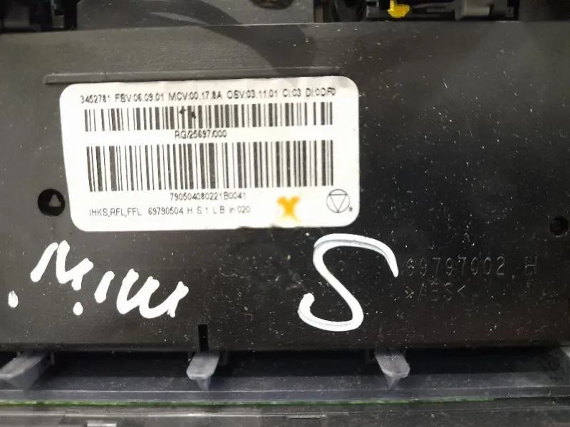 Modulo Comando Riscaldamento Clima 69790504 69797002 Mini MINI Clubman R55 2008