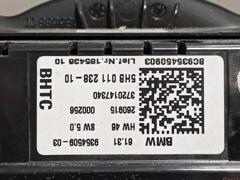 Modulo Comando Riscaldamento Clima 61319354509 Mini MINI Cooper F56 2014