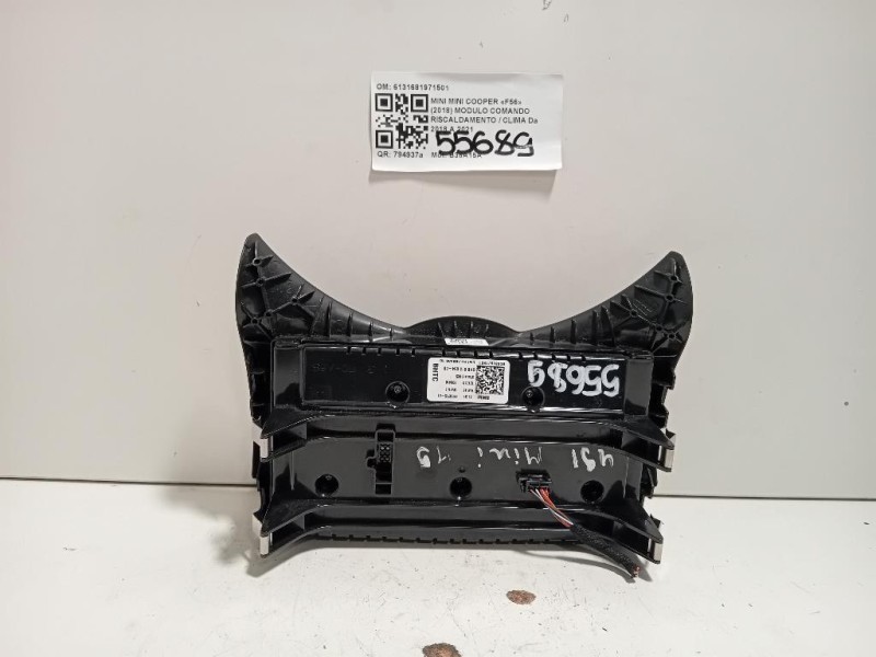 Modulo Comando Riscaldamento Clima 6131681971501 Mini MINI Cooper F56 2018