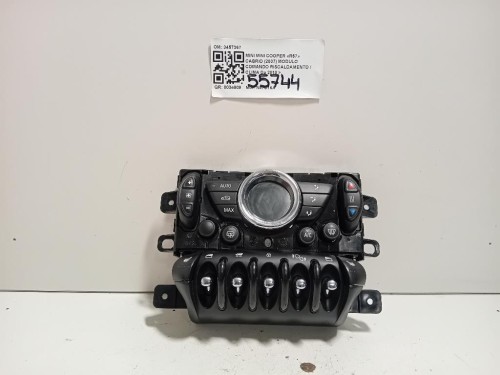 Modulo Comando Riscaldamento Clima 3457367 Mini MINI Cooper R57 Cabrio 2007