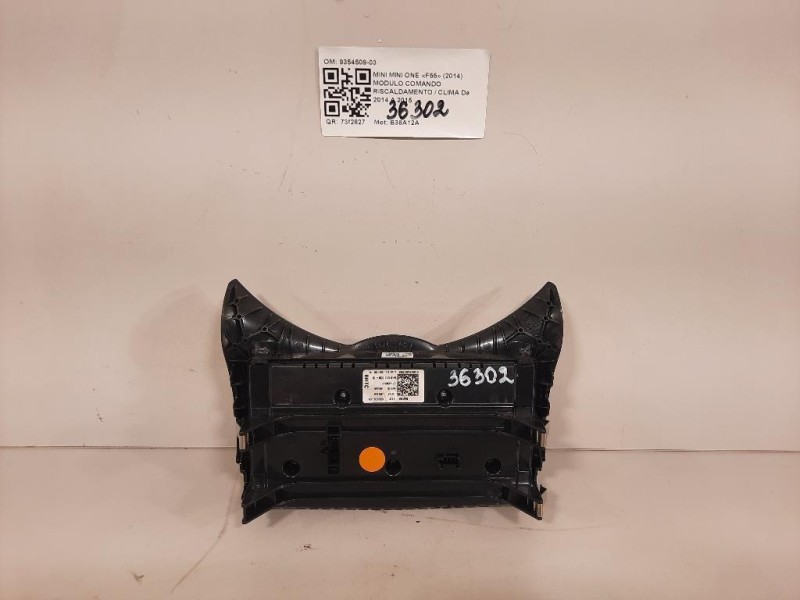 Modulo Comando Riscaldamento Clima 9354509-03 Mini MINI ONE F55 2014