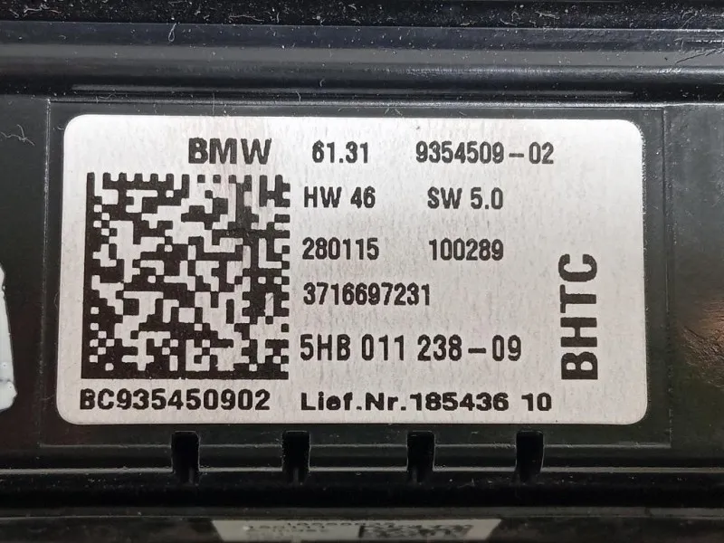 Modulo Comando Riscaldamento Clima 9354509-02 Mini MINI ONE F55 2014