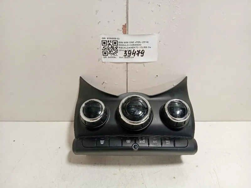 Modulo Comando Riscaldamento Clima 9354509-02 Mini MINI ONE F55 2014