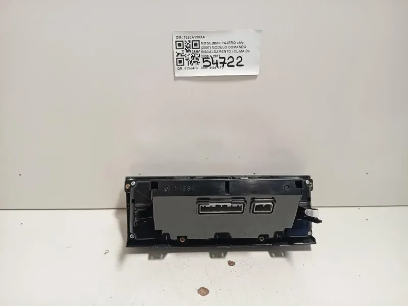Modulo Comando Riscaldamento Clima 7820A139XA Mitsubishi Pajero IV 2007