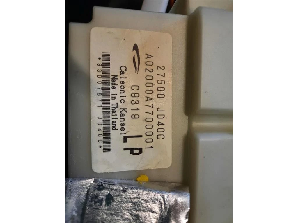 Modulo Comando Riscaldamento Clima 27500JD40C Nissan Qashqai I 2007