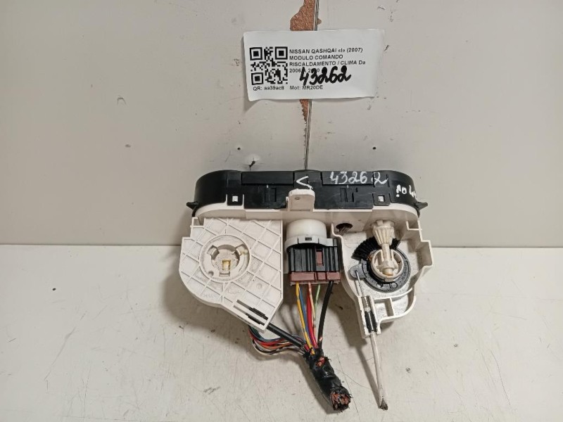 Modulo Comando Riscaldamento Clima MODULO COMANDO RISCALDAMENTO CLIMA Nissan Qashqai I 2007