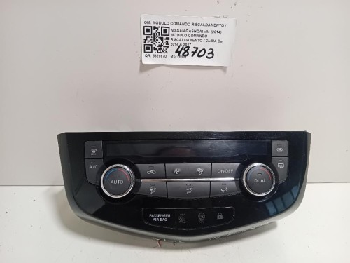 Modulo Comando Riscaldamento Clima MODULO COMANDO RISCALDAMENTO CLIMA Nissan Qashqai II 2014