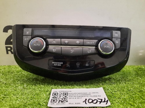 Modulo Comando Riscaldamento Clima 275004EA1A Nissan Qashqai II 2014