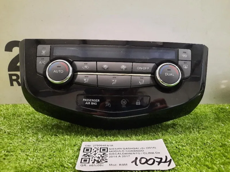 Modulo Comando Riscaldamento Clima 275004EA1A Nissan Qashqai II 2014