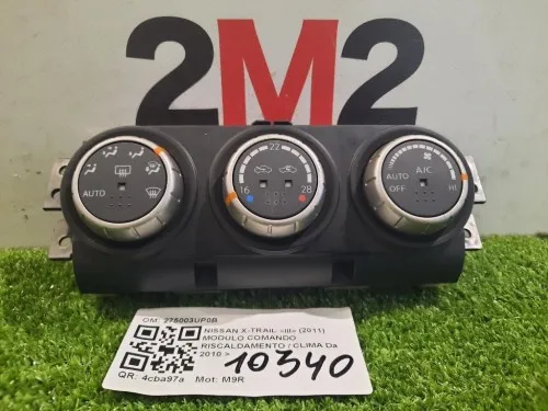 Modulo Comando Riscaldamento Clima 275003UP0B Nissan X-trail III 2011
