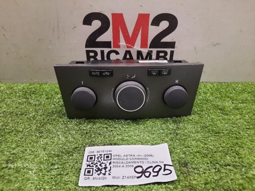 Modulo Comando Riscaldamento Clima 90151240 Opel Astra H 2005