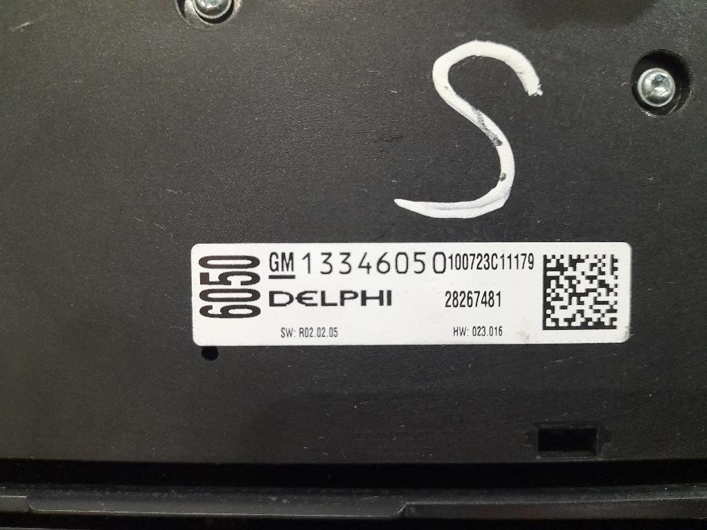 Modulo Comando Riscaldamento Clima 13346092 13346050 Opel Astra J SW 2010