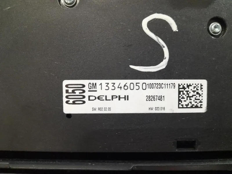 Modulo Comando Riscaldamento Clima 13346092 13346050 Opel Astra J SW 2010