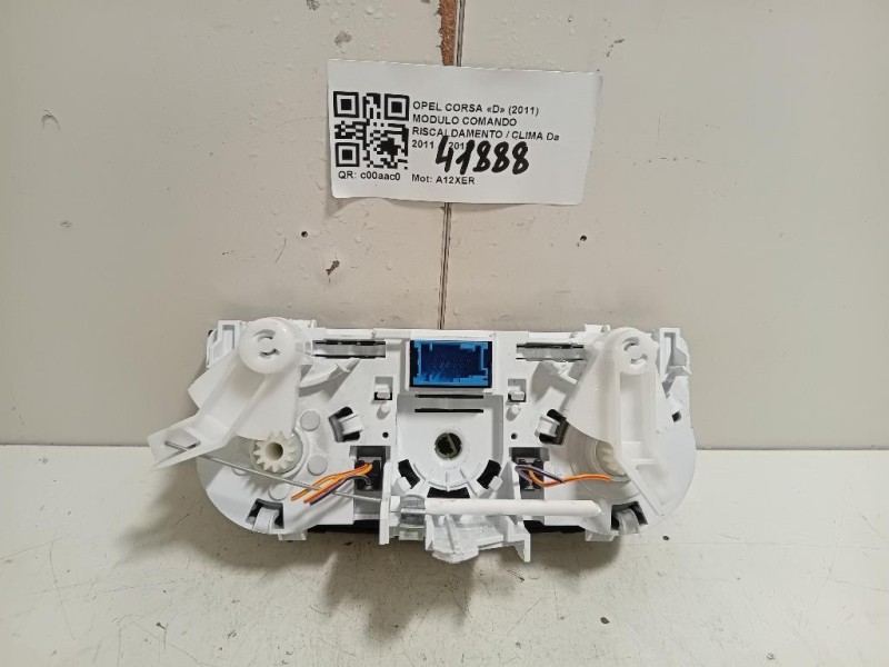 Modulo Comando Riscaldamento Clima 466119570 Opel Corsa D 2011