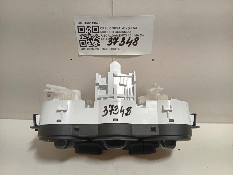 Modulo Comando Riscaldamento Clima 468119570 5W8210217 Opel Corsa E 2014