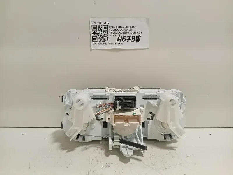 Modulo Comando Riscaldamento Clima 466119570 Opel Corsa E 2014