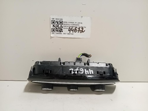 Modulo Comando Riscaldamento Clima 39231053 Opel Corsa F 2019