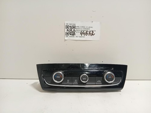 Modulo Comando Riscaldamento Clima 39231053 Opel Corsa F 2019