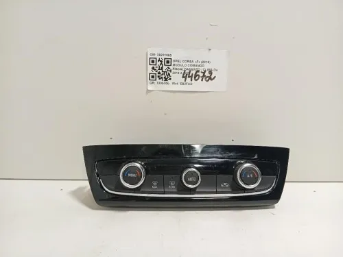 Modulo Comando Riscaldamento Clima 39231053 Opel Corsa F 2019