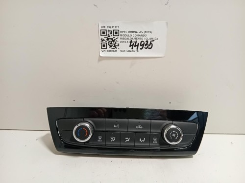 Modulo Comando Riscaldamento Clima 39231171 Opel Corsa F 2019