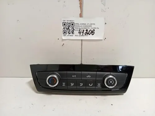 Modulo Comando Riscaldamento Clima 39185221 Opel Corsa F 2019