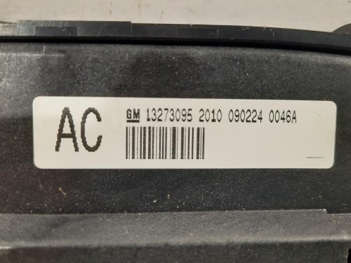 Modulo Comando Riscaldamento Clima 13273095 Opel Insignia A 2009