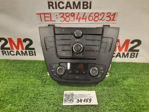 Modulo Comando Riscaldamento Clima 13273095 Opel Insignia A 2009