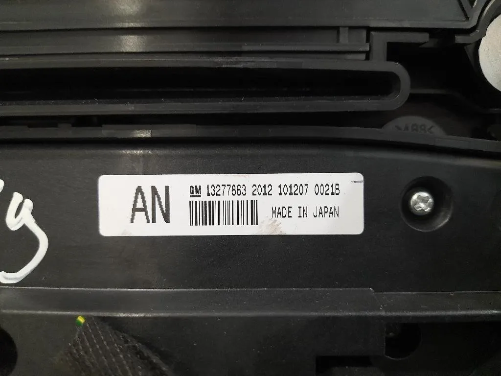 Modulo Comando Riscaldamento Clima 13277863 13321293 Opel Insignia A 2009