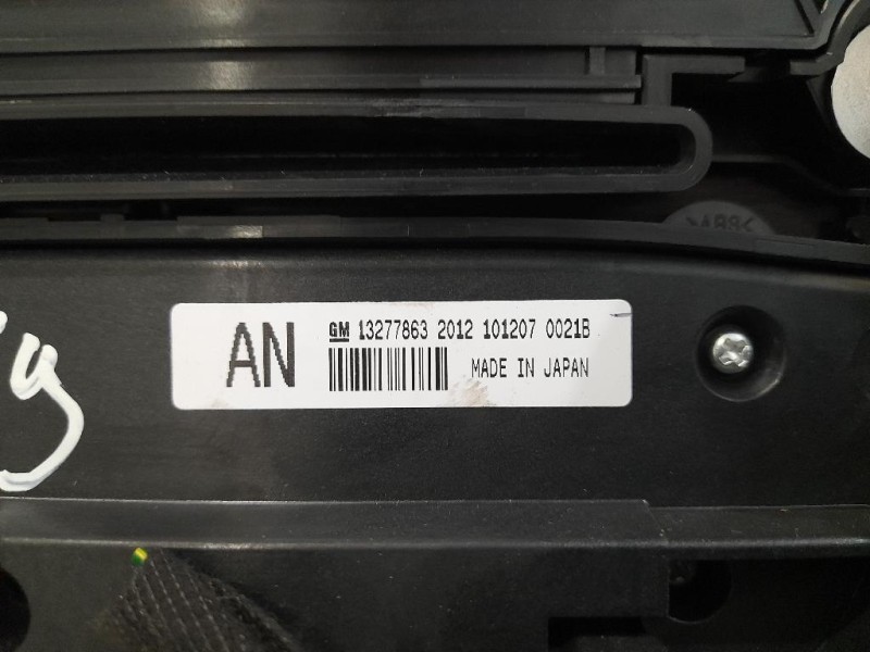 Modulo Comando Riscaldamento Clima 13277863 13321293 Opel Insignia A 2009